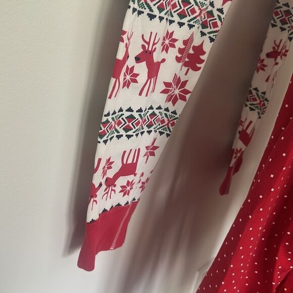 Hanna Anderson Organic Cotton Christmas/Winter Themed Pajama Set L - Picture 3 of 6